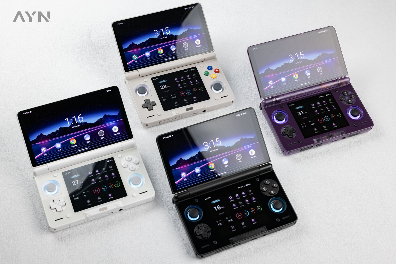 AYN THOR Dual Screen Android Powered Handheld Gaming Device.
