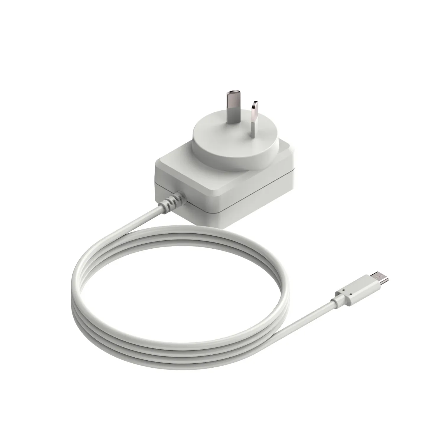 Argon GAN Raspberry Pi 5 27w USB-C Power Supply (WHT)