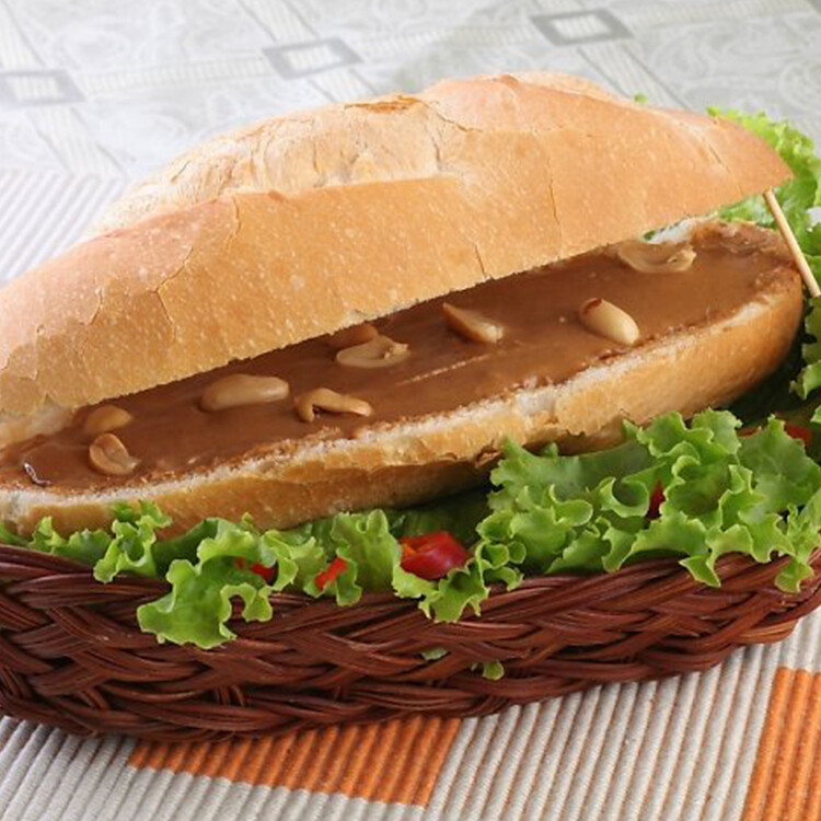 Bánh mì bơ đậu phộng
