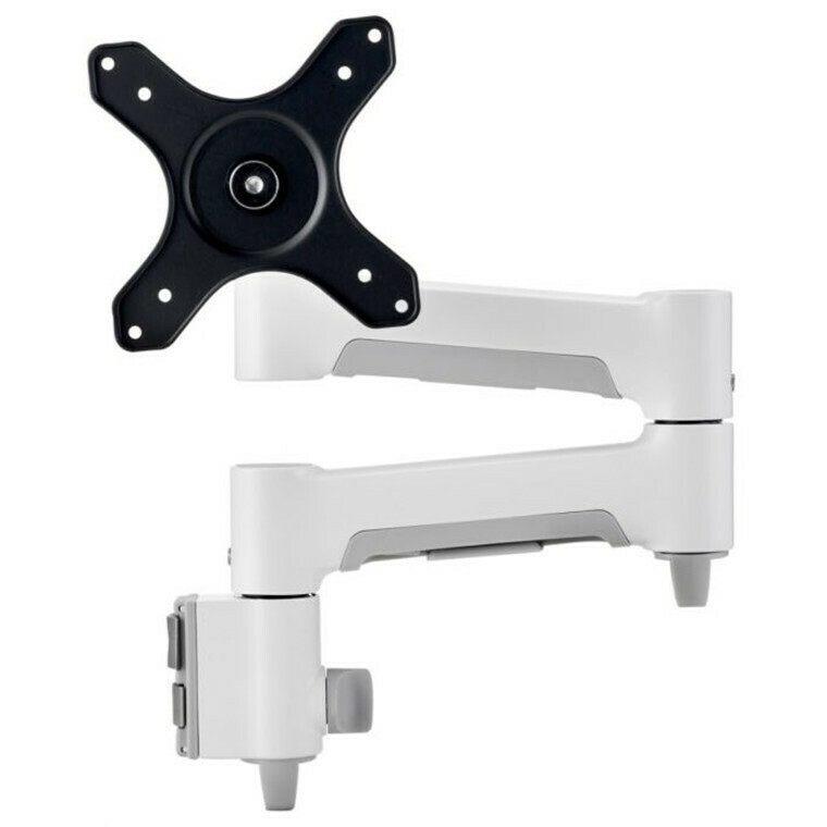 Systema Mounting Arm for Flat Panel Display - Matte Silver