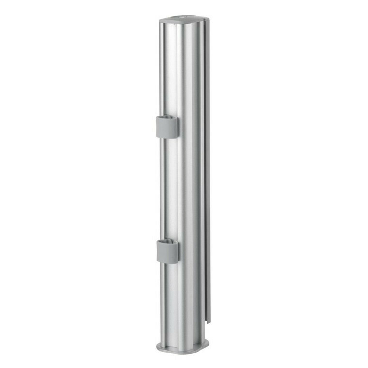 Systema 400mm Mounting Post for Flat Panel Display - Matte Silver