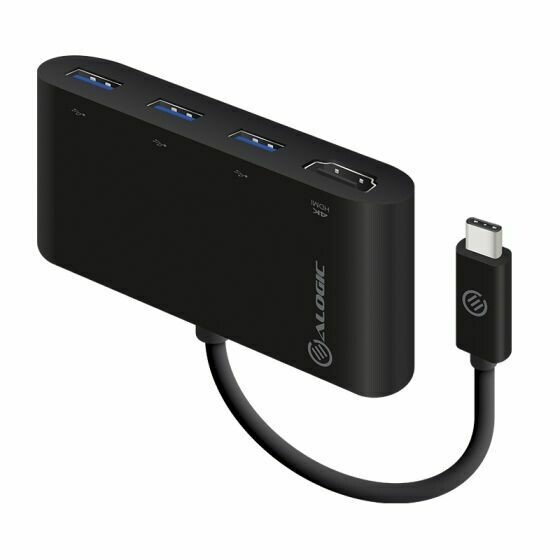 ALOGIC USB-C to HDMI + USB 3.0 3 Port Hub