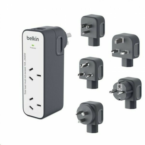 Belkin SurgePlus USB World Travel Surge Protector