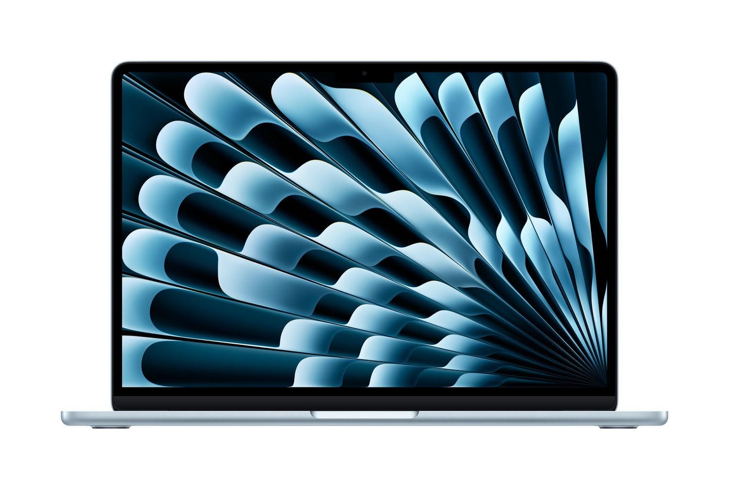 MacBook Air M4 13.6-inch with 16GB RAM, Storage: 256GB SSD with 10CPU + 8GPU, Memory: 16GB, Colour: Sky Blue