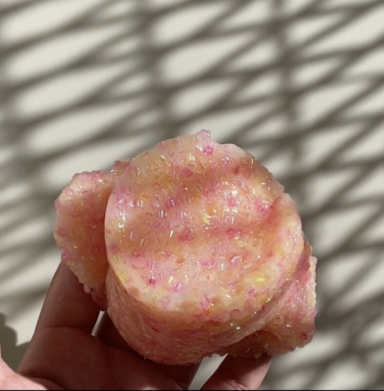 Strawberry Peach Bingsu