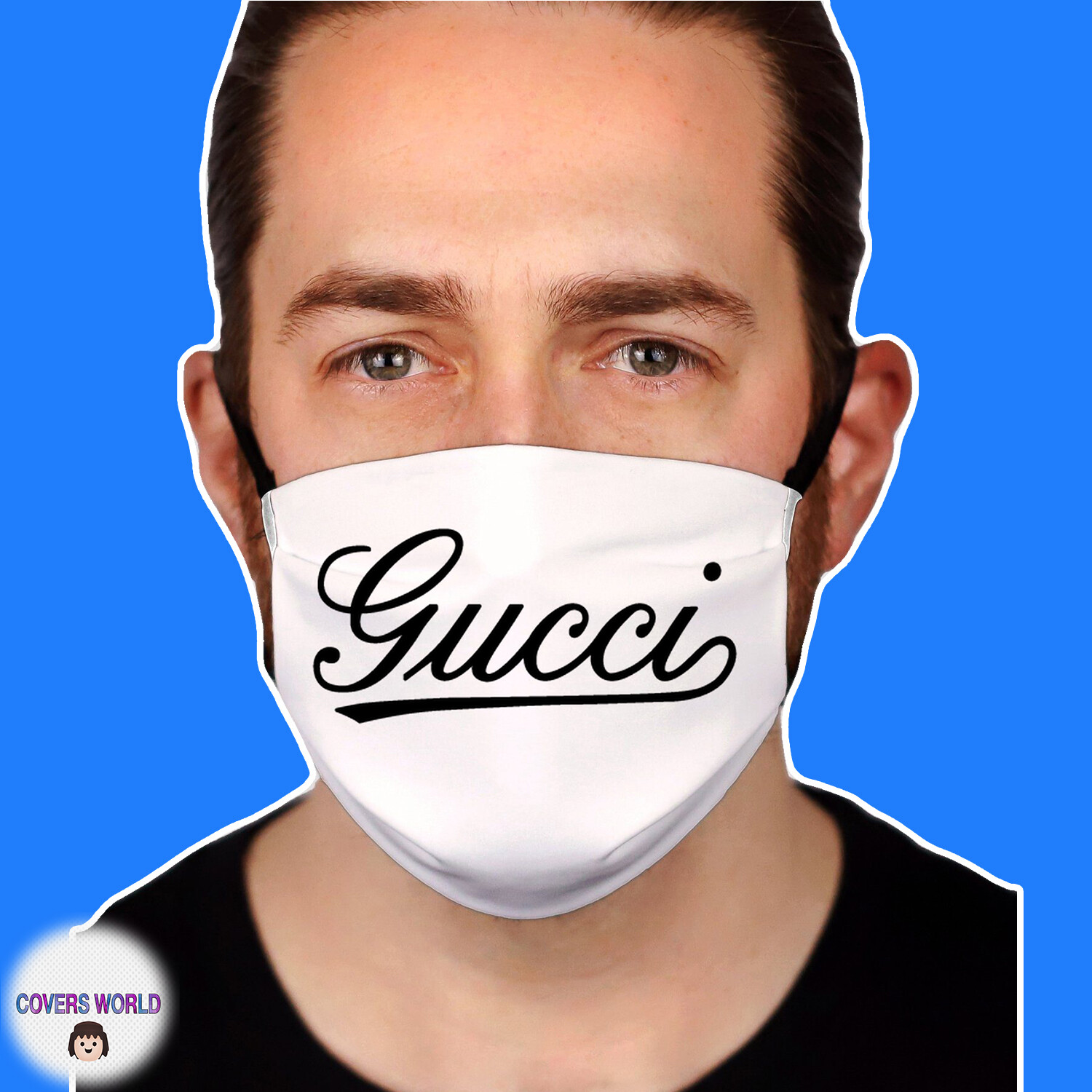 Mascherina Gucci firma
