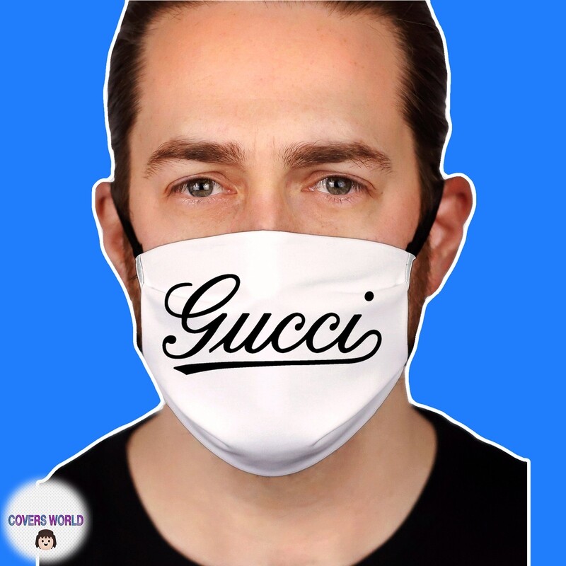 Mascherina Gucci firma
