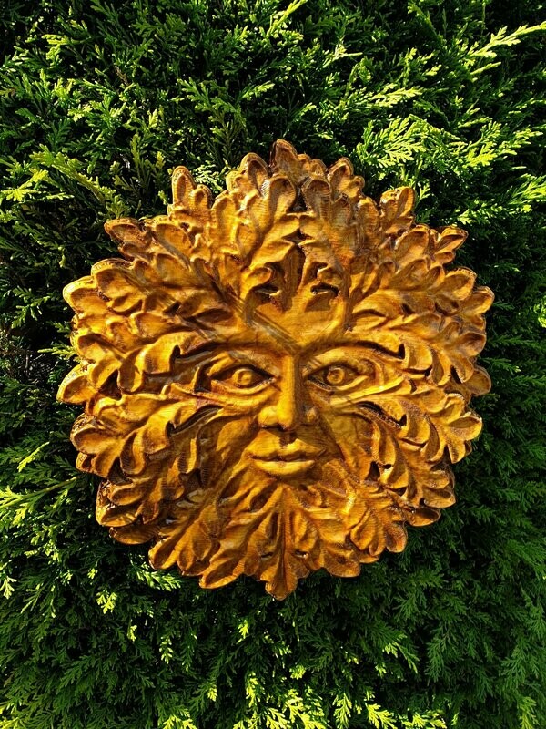 Greenman - face