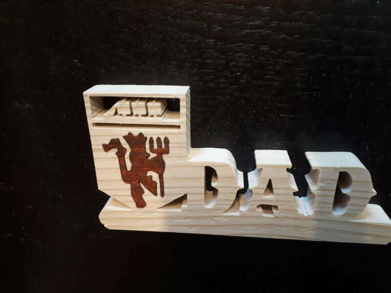 Dad - Football Desk Plaques