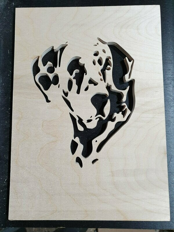 Dalmatian Fretwork Picture