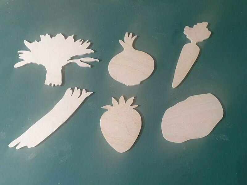 Fruit and Veg Blanks Set #1
