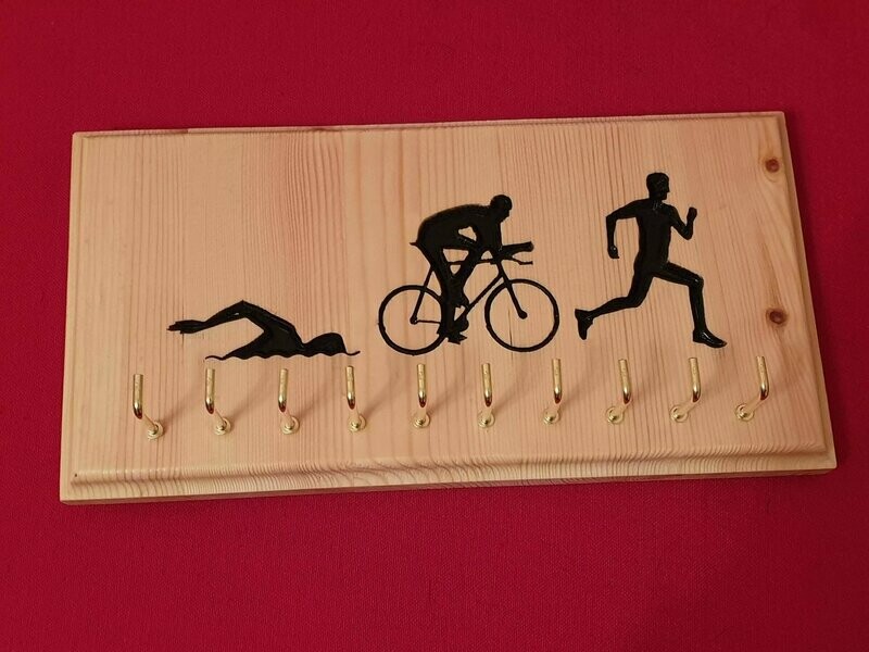 Triathlon Medal Hanger