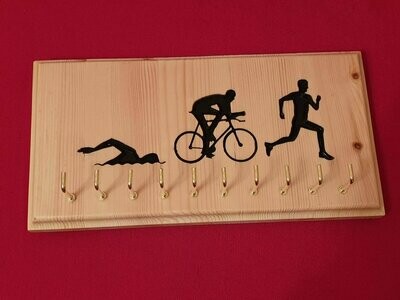 Triathlon Medal Hanger
