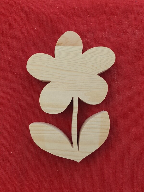 Solid Wood Flower