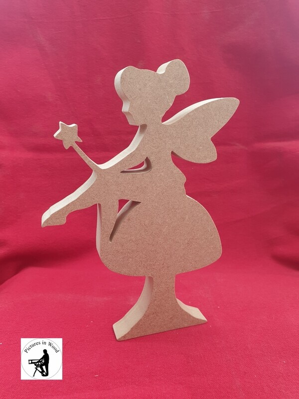 Fairy on  a toadstool