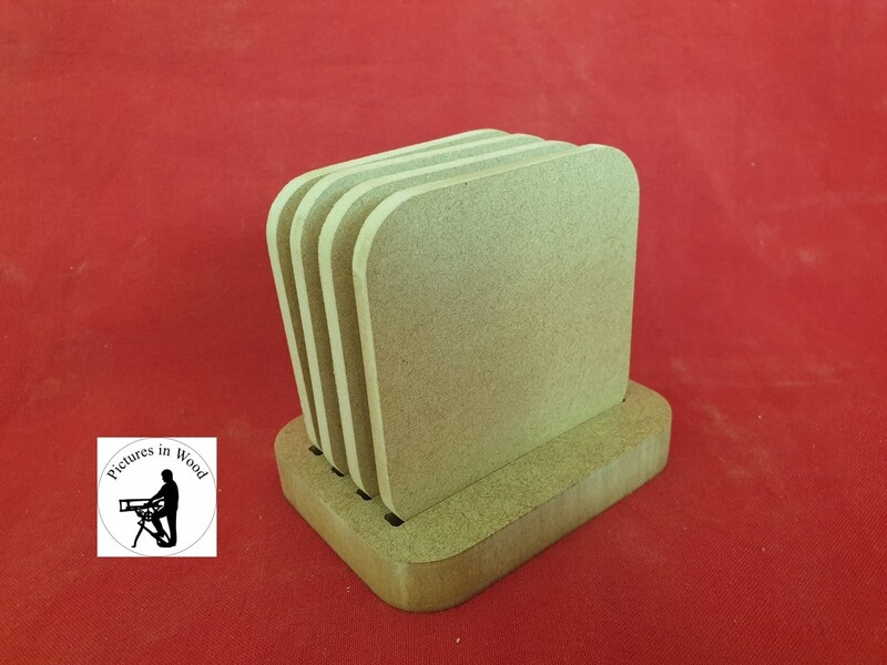 MDF Coasters - Square