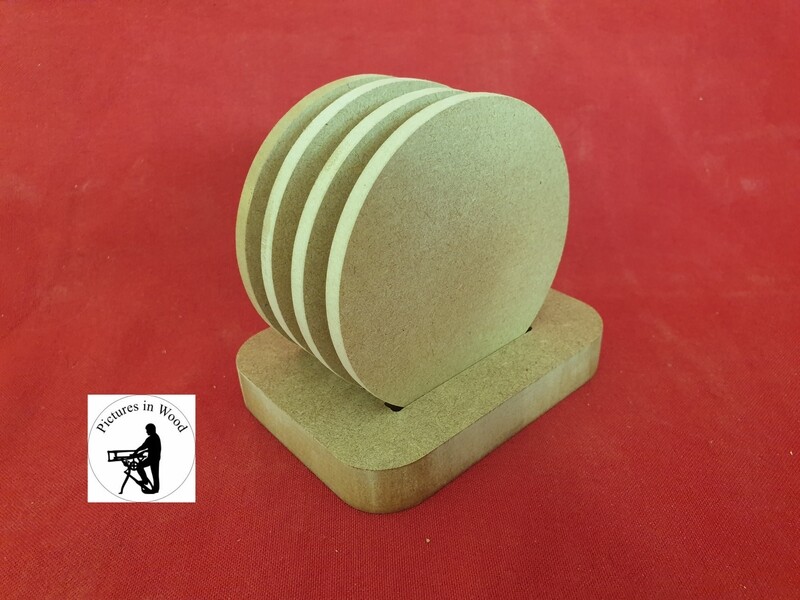 MDF Coasters - Circle