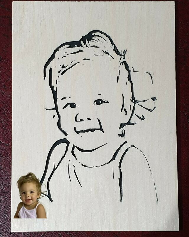 Portraits from a photograph