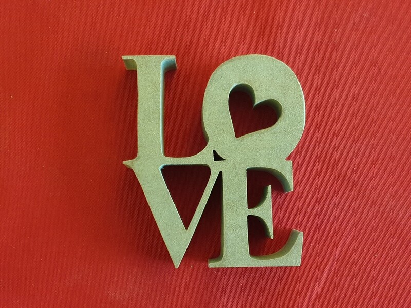 Small Love Plaque