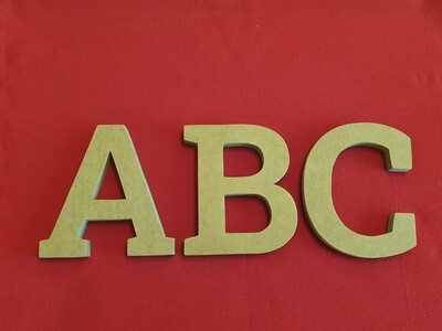 MDF Letters/Numbers - 150mm