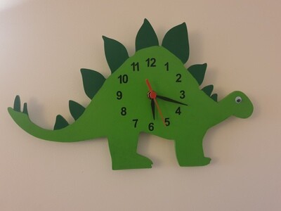Stegasaurus Wall Hanging Clock