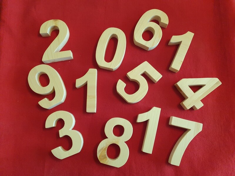 Numbers - 100mm