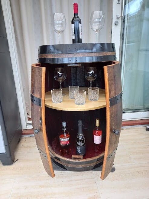 Barrel Drinks Cabinet