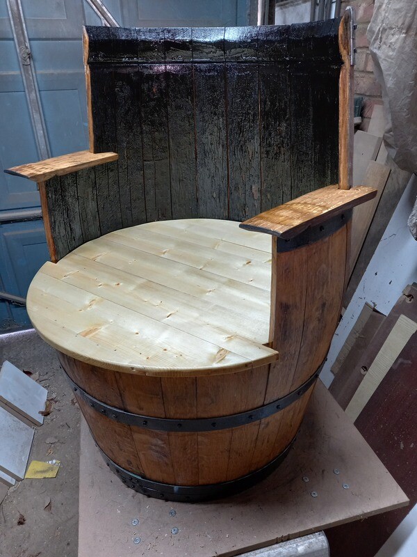 Barrel Armchair