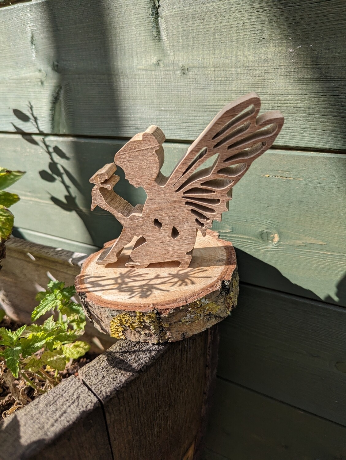 Fairy on Log Round