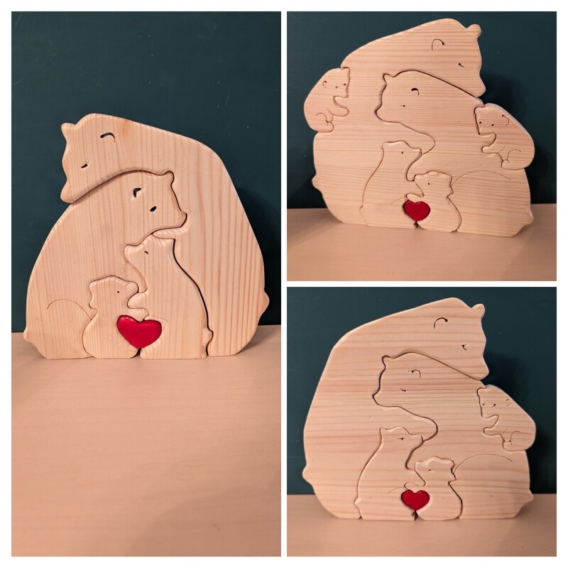 Cuddling Bear Family