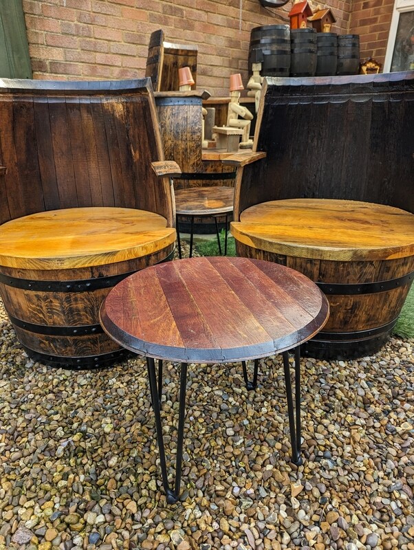 Barrel Head Side Tables