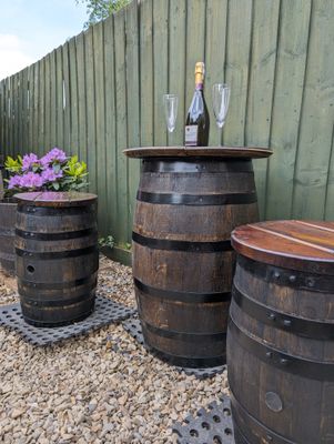 Barrel Bistro Set