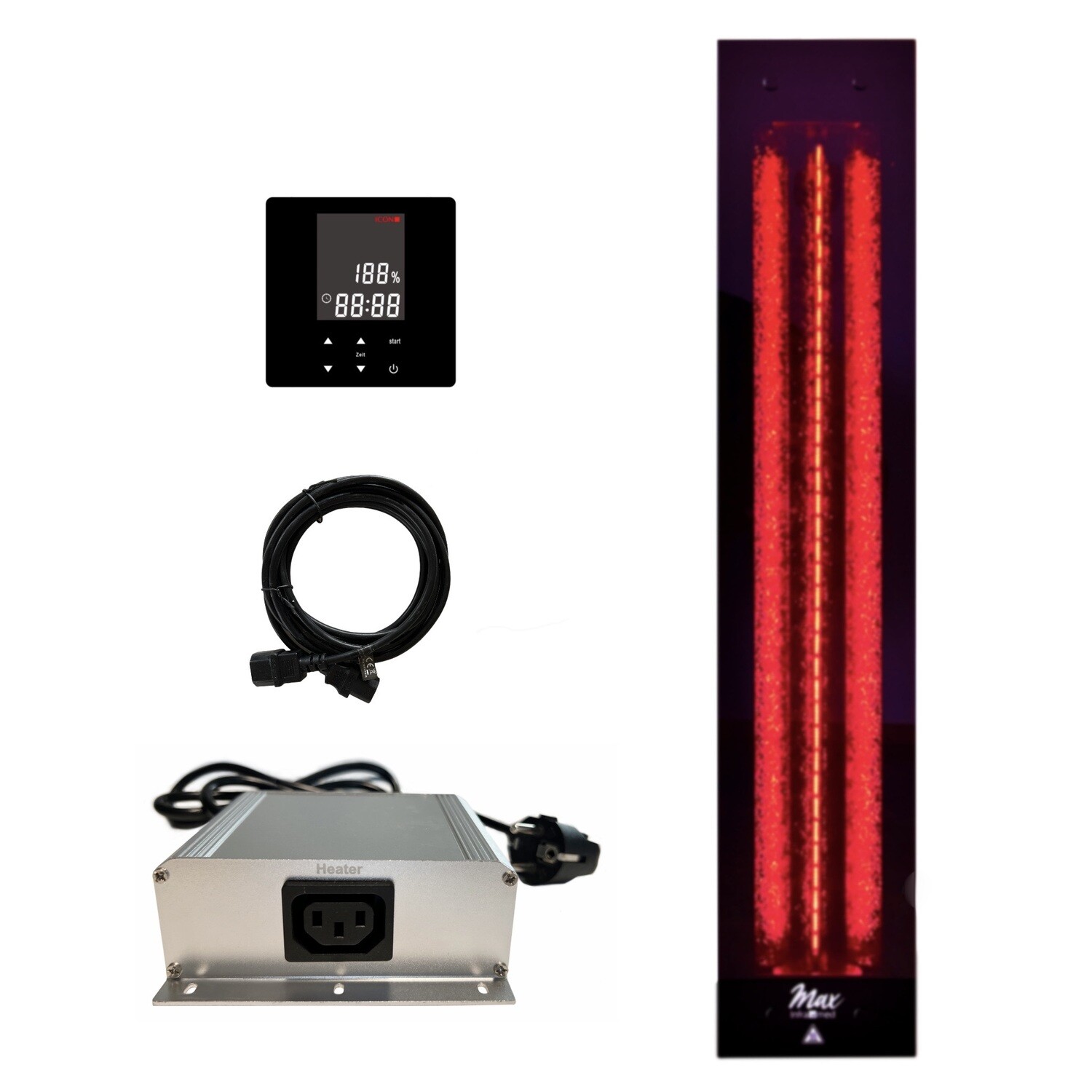 1x InfraROTmed MAX© 500W + icon 1 TOUCH
