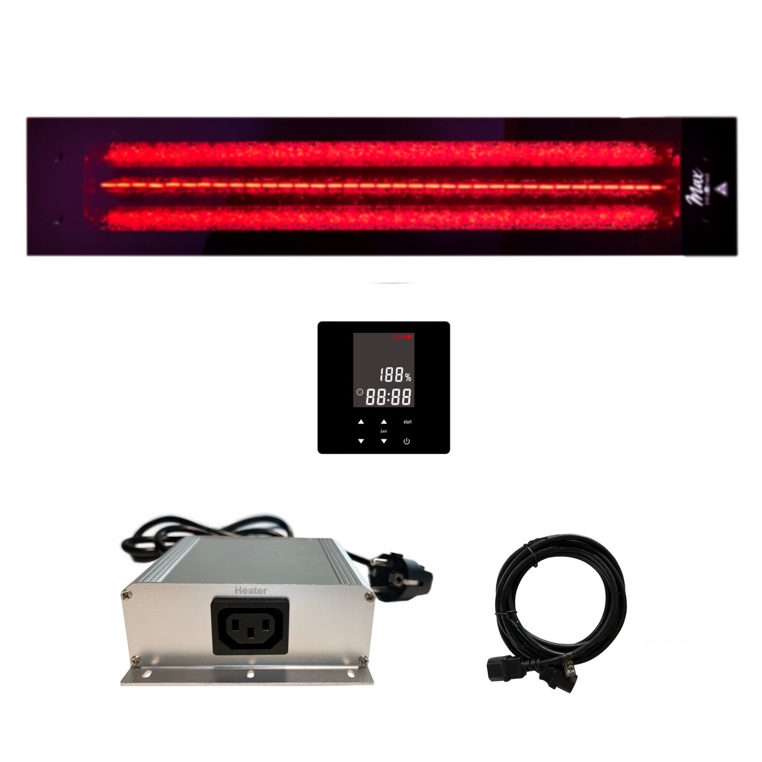 1x InfraROTmed MAX© 1300W + icon 1 TOUCH
