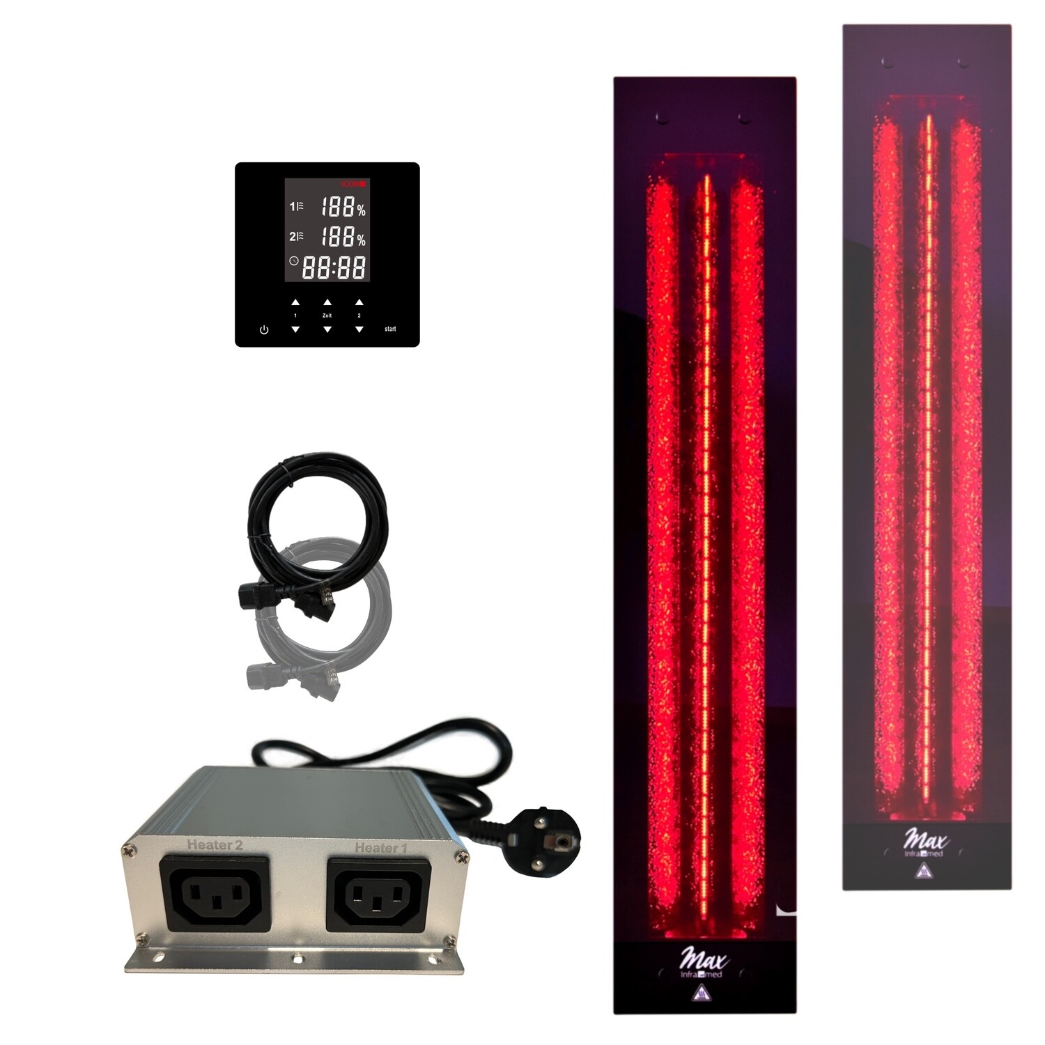 SET 1x InfraROTmed MAX© 500W + 1x InfraROTmed MAX© 750W icon 2 TOUCH