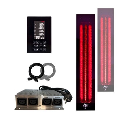 SET 1x InfraROTmed MAX© 500W + 1x InfraROTmed MAX© 750W + icon 4 TOUCH