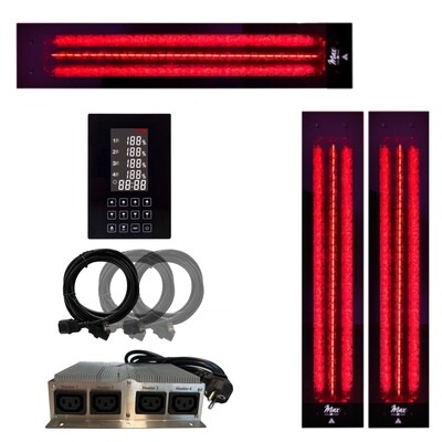 2x InfraROTmed MAX© 500W  + 1x InfraROTmed 1300W + icon 4 TOUCH