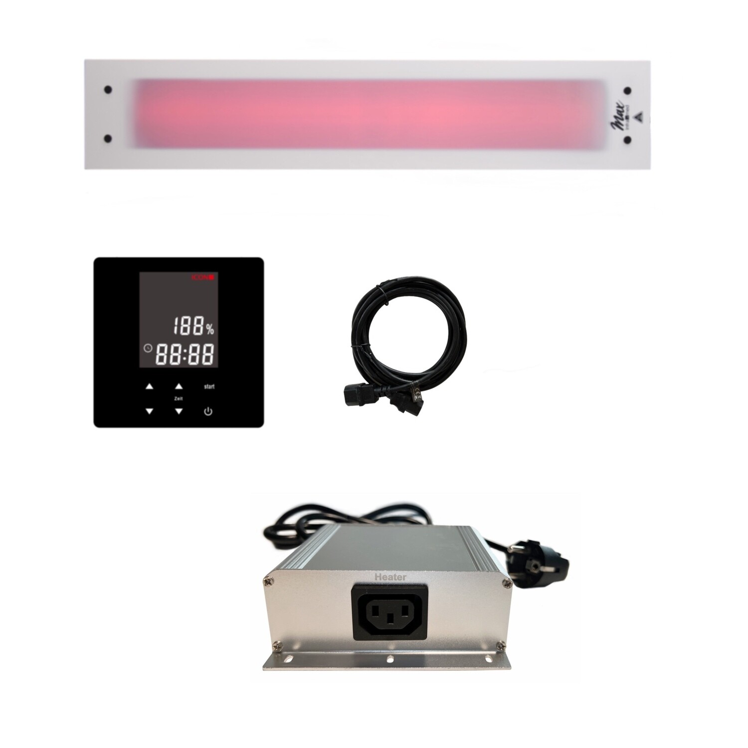 1x InfraROTmed MAX© ICE 1300W + icon 1 TOUCH