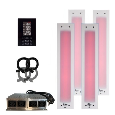 2x InfraROTmed MAX© ICE 500W + 2x InfraROTmed MAX© ICE 750W + icon 4 TOUCH