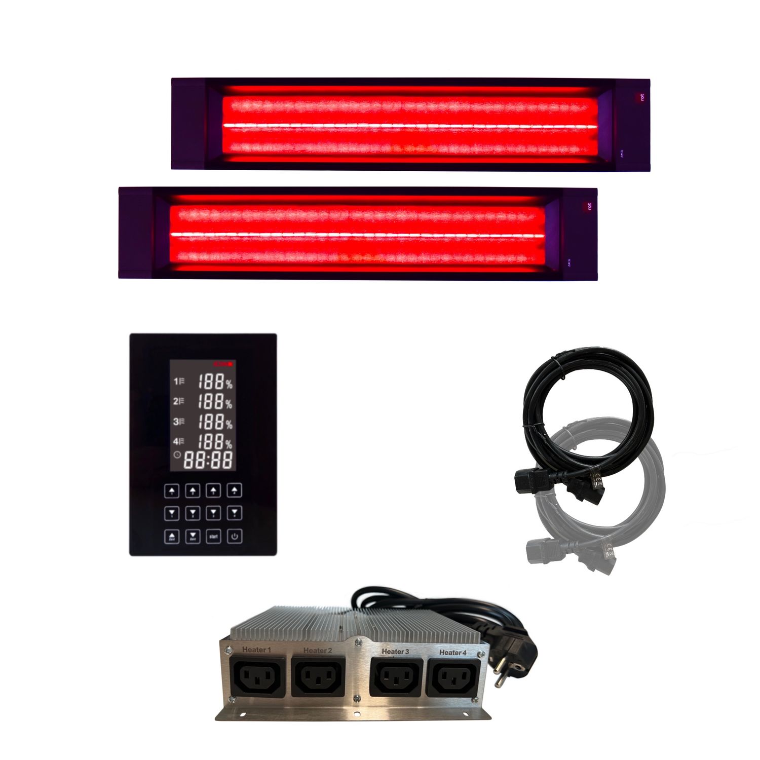 2x InfraROTmed CLASSIC 1300W + icon 4 Touch