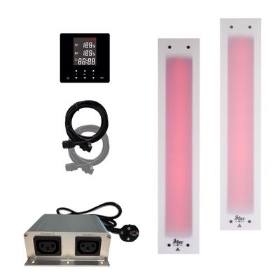 SET 1x Rückenstrahler InfraROTmed MAX© ICE 500W + 1x Frontstrahler InfraROTmed MAX© ICE 750W icon 2 TOUCH