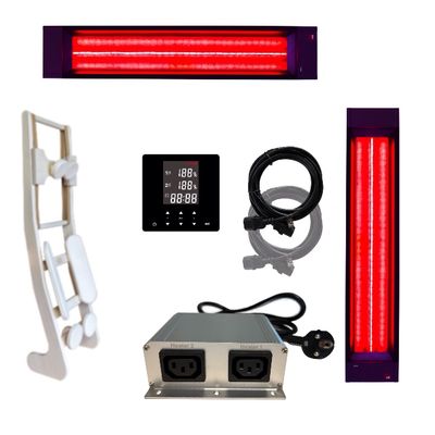 1x InfraROTmed CLASSIC 500W + 1x 1300W + icon 2 Touch + Lehne HaLu