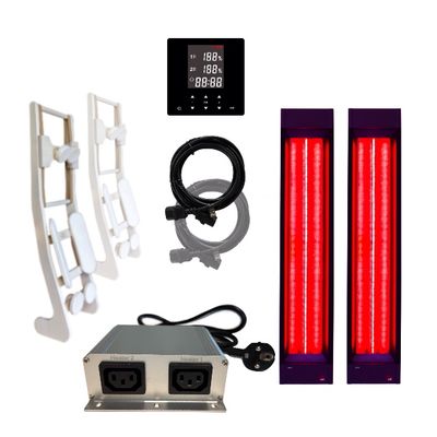 2x InfraROTmed CLASSIC 500W + icon 2 Touch + 2x Lehne HaLu