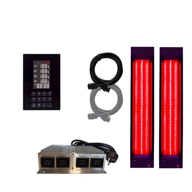 2x InfraROTmed CLASSIC 500W + icon 4 Touch