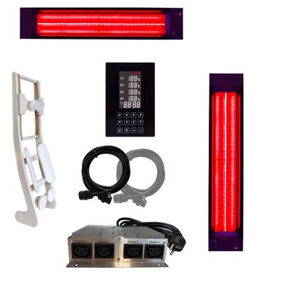 InfraROTmed CLASSIC 500W + 1300W + icon 4 Touch + Lehne HaLu