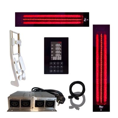 1x InfraROTmed MAX© 500W  + 1x InfraROTmed 1300W + icon 4 TOUCH + 1x Lehne HaLu