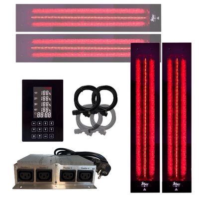 2x InfraROTmed MAX© 500W  + 2x InfraROTmed 1300W + icon 4 TOUCH