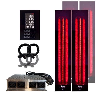 2x InfraROTmed MAX© 500W + 2x InfraROTmed MAX© 750W + icon 4 TOUCH