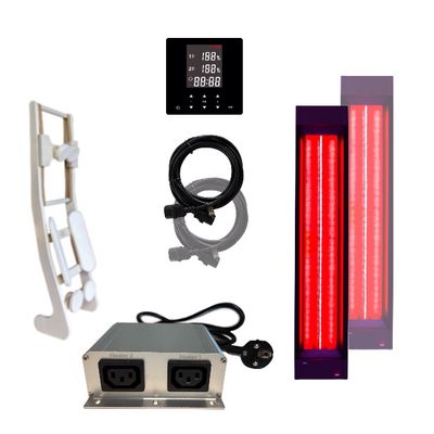 B-Ware 1x InfraROTmed CLASSIC 500W + 1x 750W + icon 2 Touch + Lehne HaLu