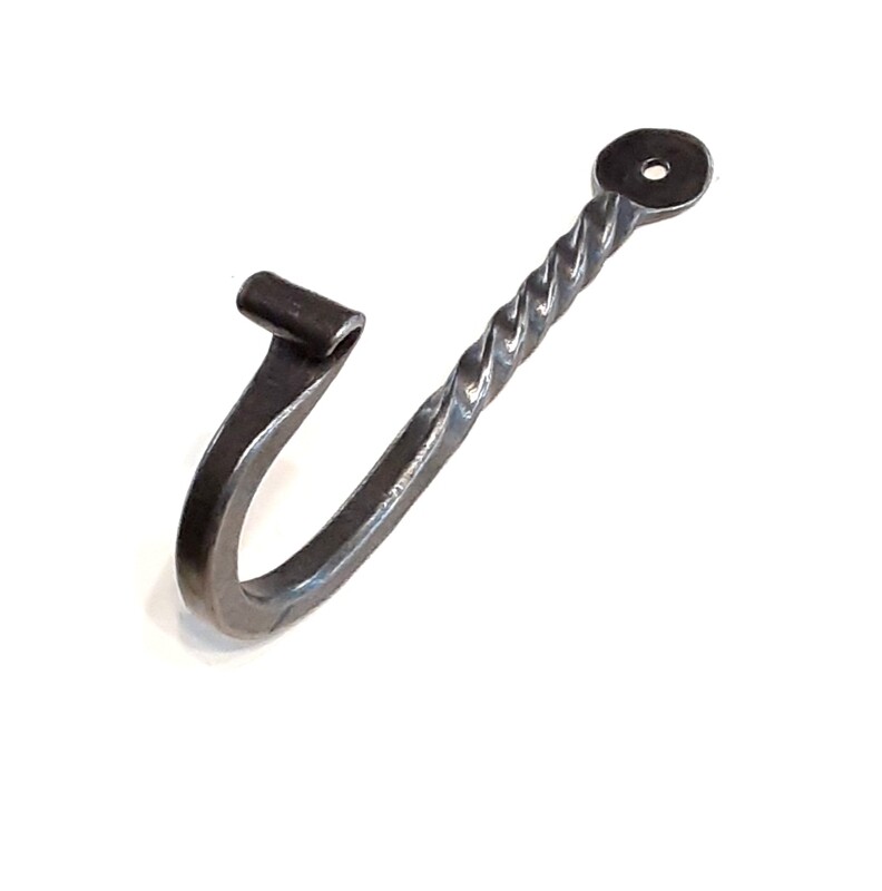 Coat Hook, Large One-Hole with Twist